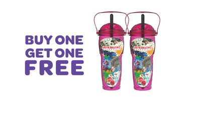Buy One Get One Free Refillable Souvenir Cup