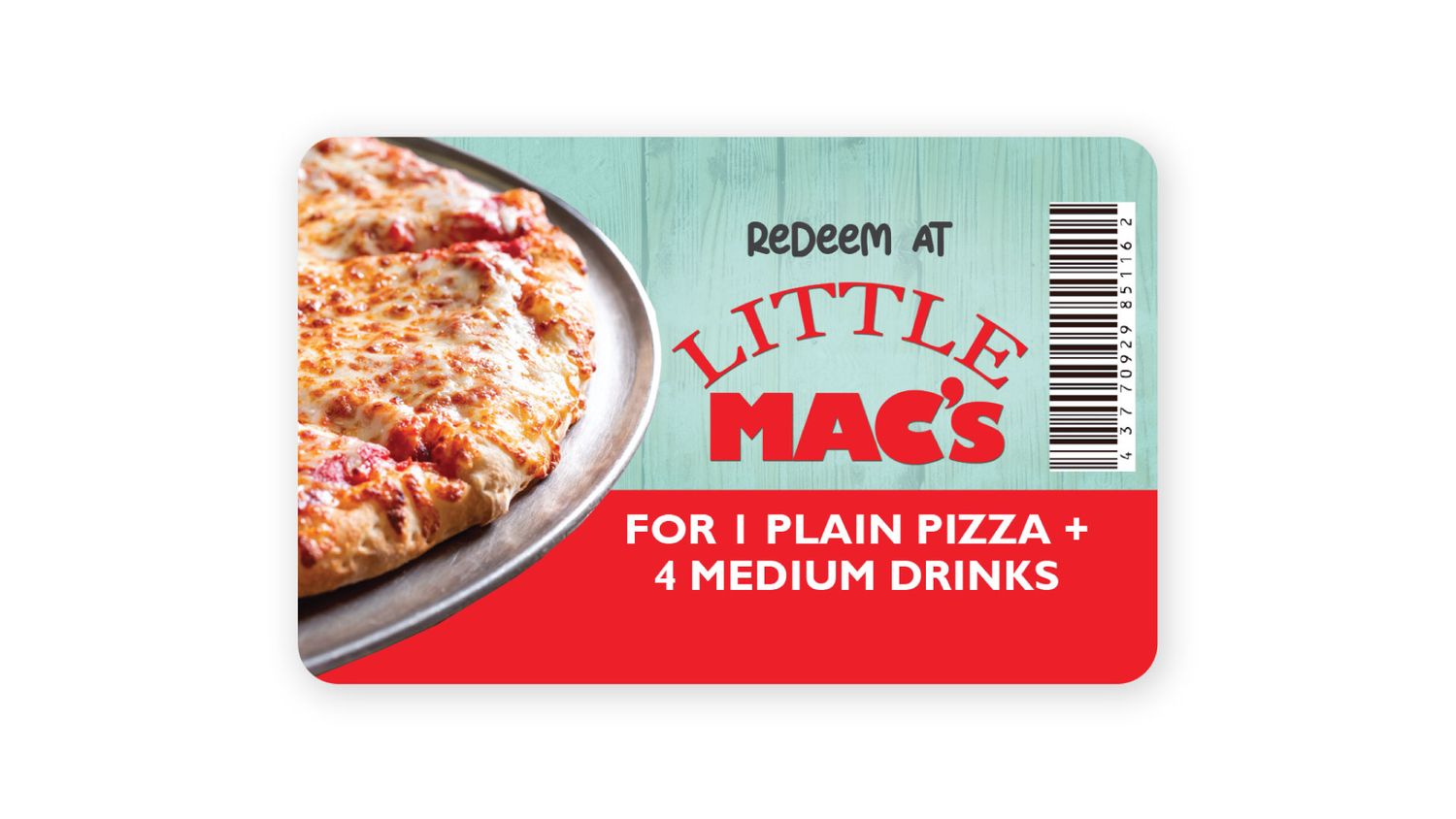 Little Mac's Pizza Deal