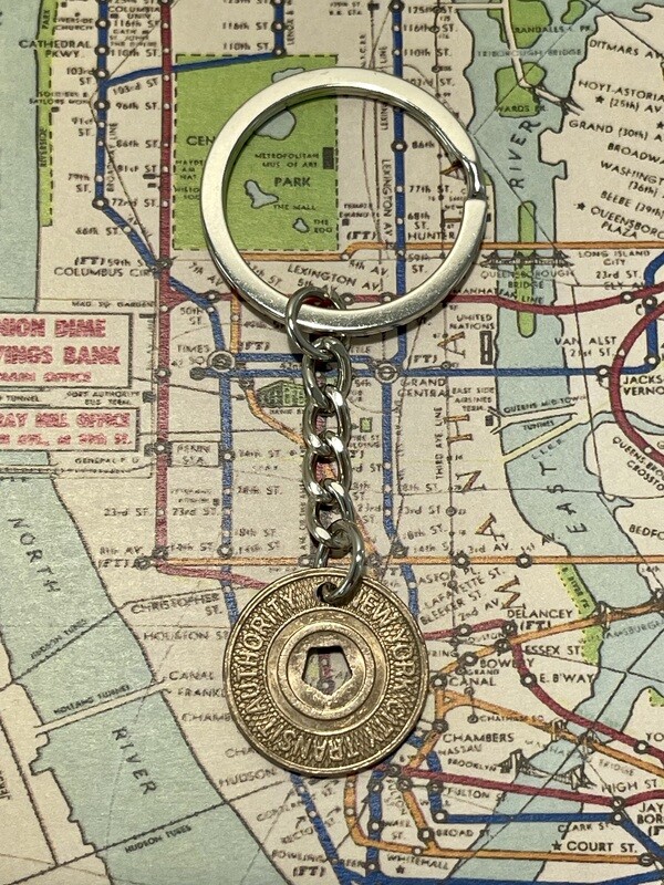 Schlüsselanhänger "Five Boroughs" Token