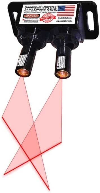 GoodChief Universal Garage Laser Line Parking Assist – an Innovative Way to Easily Park and Guide with Dual Laser Lines Projected on Your Vehicle. Find The Difference on Our Video