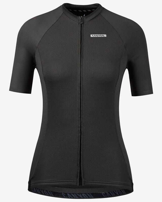 Canyon Women&#39;s Classic Cycling Jersey - Black
