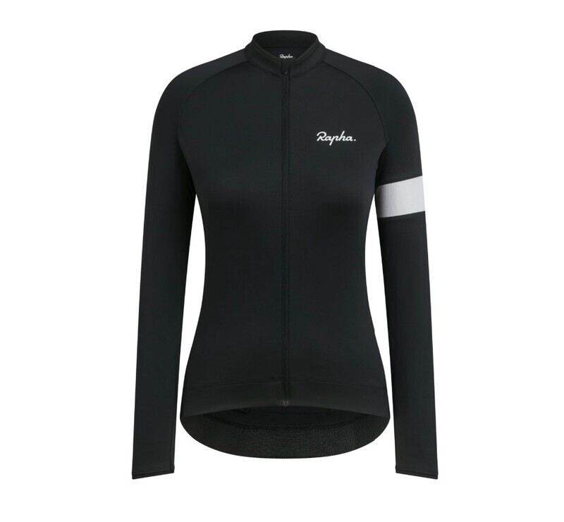 Rapha Women&#39;s Core Long Sleeve Jersey - Black