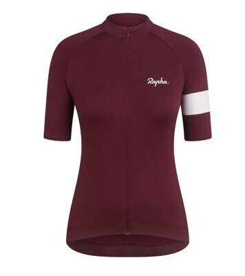 Rapha Women&#39;s Core Cycling Jersey - Wine