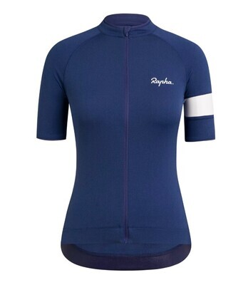 Rapha Women&#39;s Core Cycling Jersey - Navy Marl