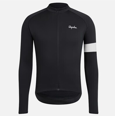 Rapha Core Long Sleeve Jersey - Black