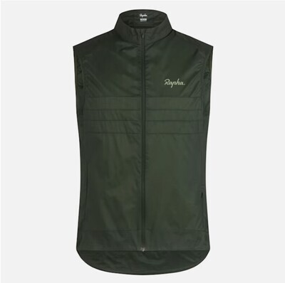 Rapha Explore Lightweight Gilet - Deep Olive Green Rapha Explore Lightweight Gilet - Deep Olive Green