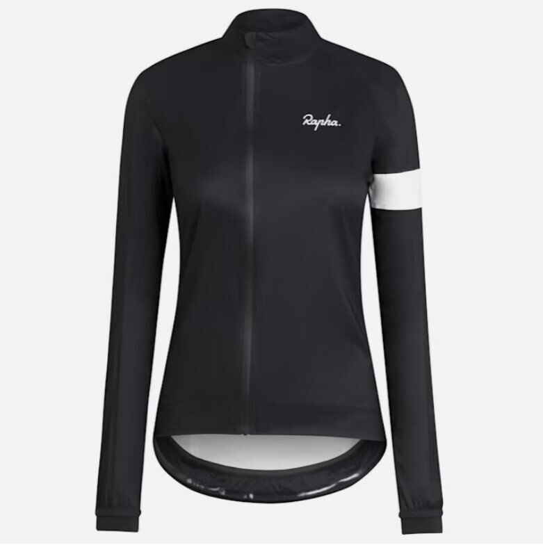 Rapha Women&#39;s Core Rain Jacket II - Black/ White