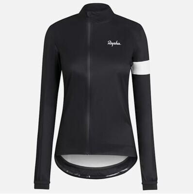 Rapha Women's Core Rain Jacket II - Black/ White