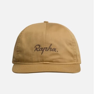 Rapha Trail 6 Panel Cap - Faded Gold/ Brown