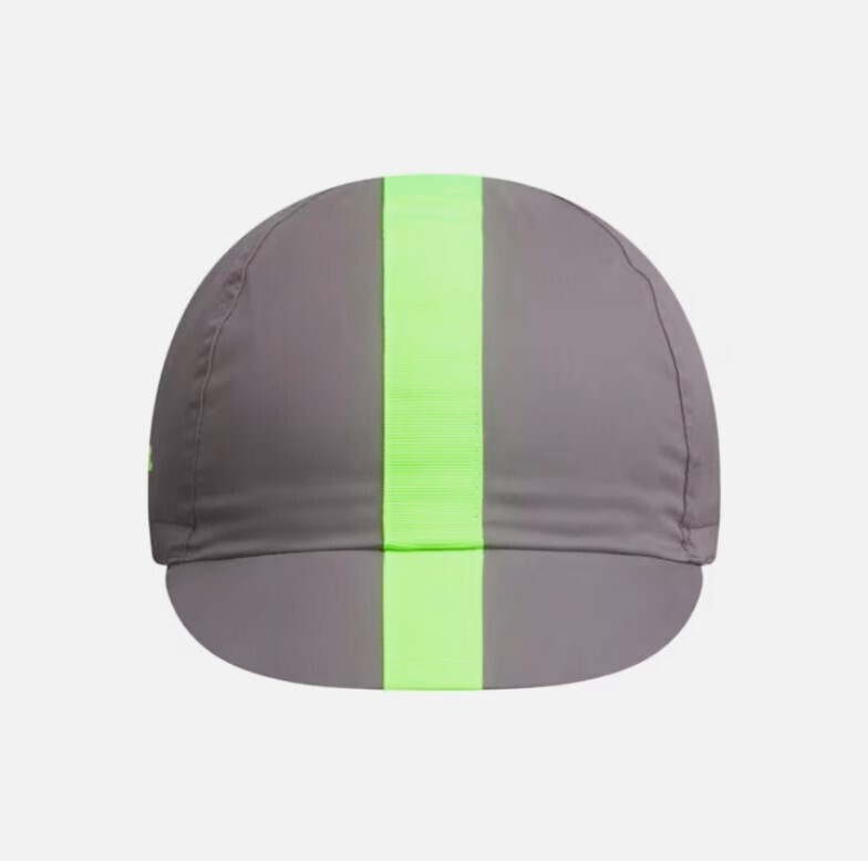 Rapha Cap II - Mushroom/ Fluorescent Green