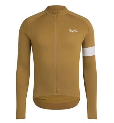 Rapha Core Long Sleeve Jersey - Faded Gold