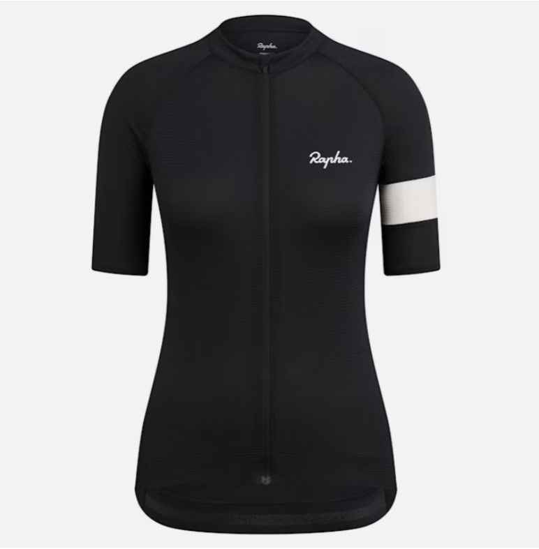 Rapha Women&#39;s Core Lightweight Cycling Jersey - Black