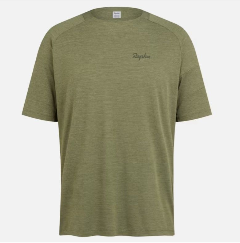 Rapha Trail Technical T-Shirt - Winter Moss/ Deep Depths
