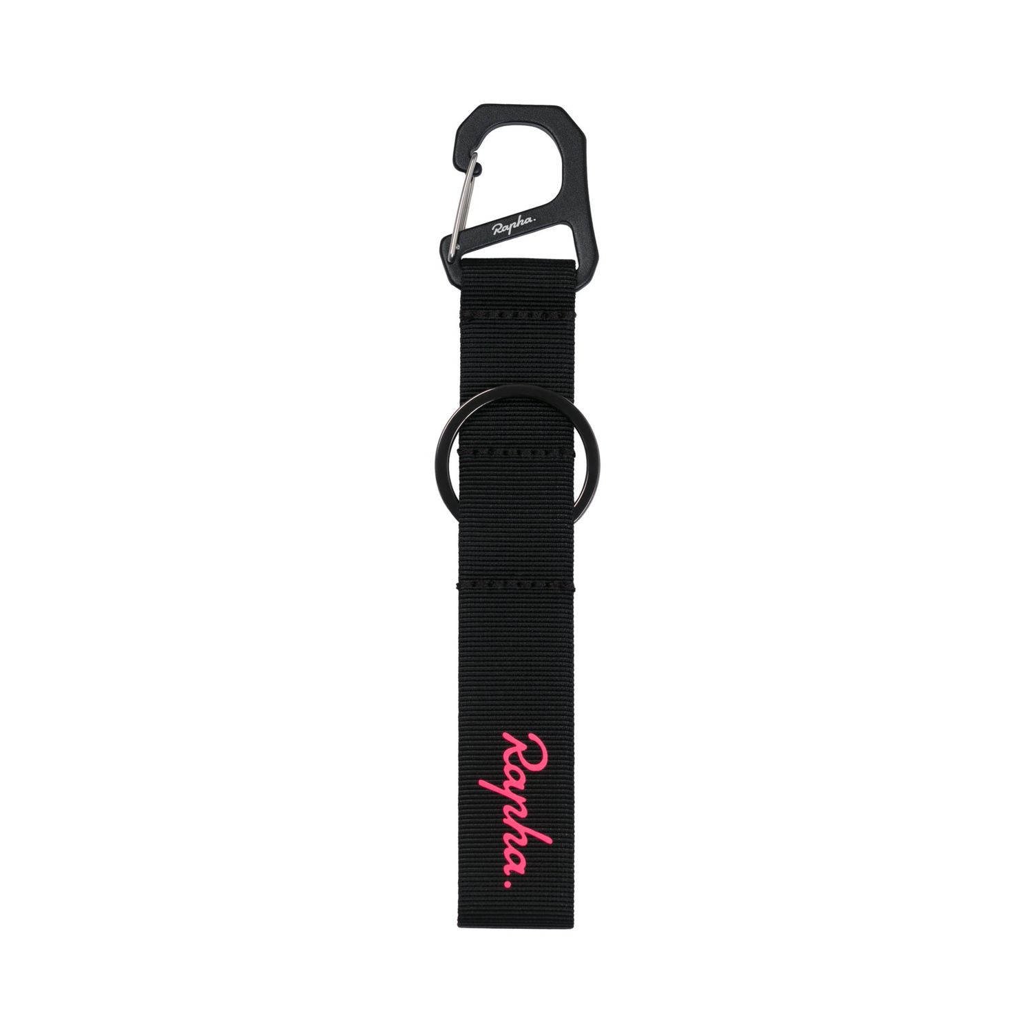 Rapha Key Chain - Black/ Pink