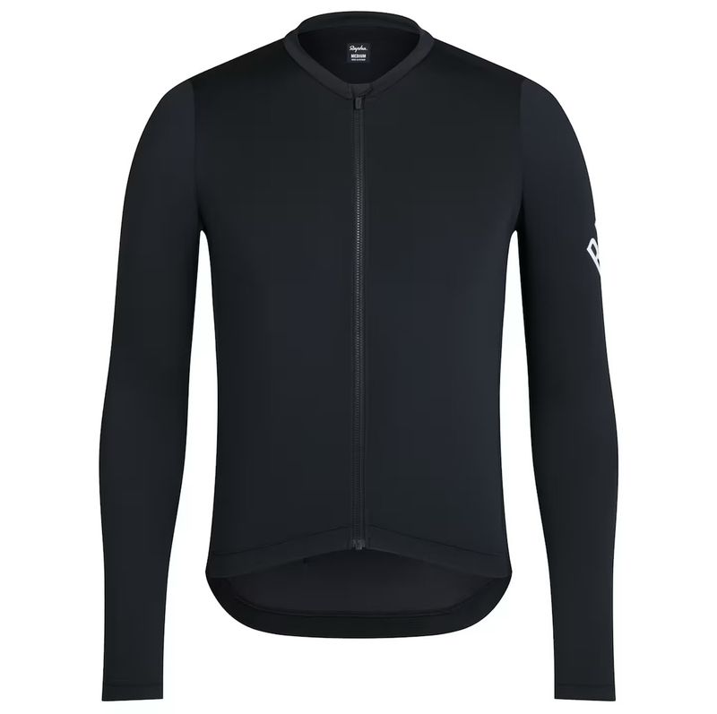 Rapha Pro Team Long Sleeve Lightweight Jersey - Anthracite/ Graphite