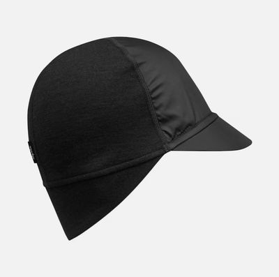 Rapha Peaked Merino Hat - Black - One Size Rapha Peaked Merino Hat - Black - One Size