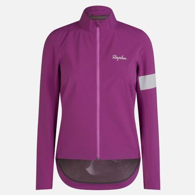 Rapha Women&#39;s Core Rain Jacket III - Amethyst/ White
