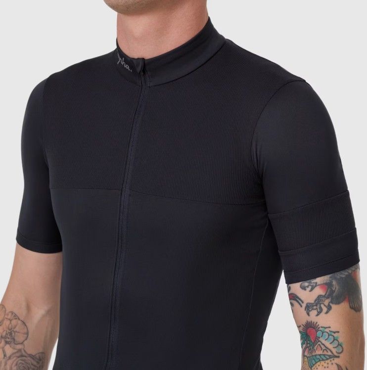 Rapha Brevet Element Jersey - Black/ Grey