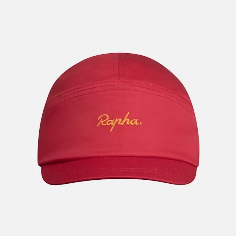 Rapha Logo Cap - Red/ Orange