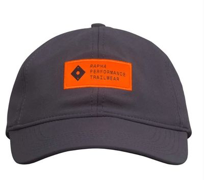 Rapha Trail Lightweight Cap - Grey/ Orange