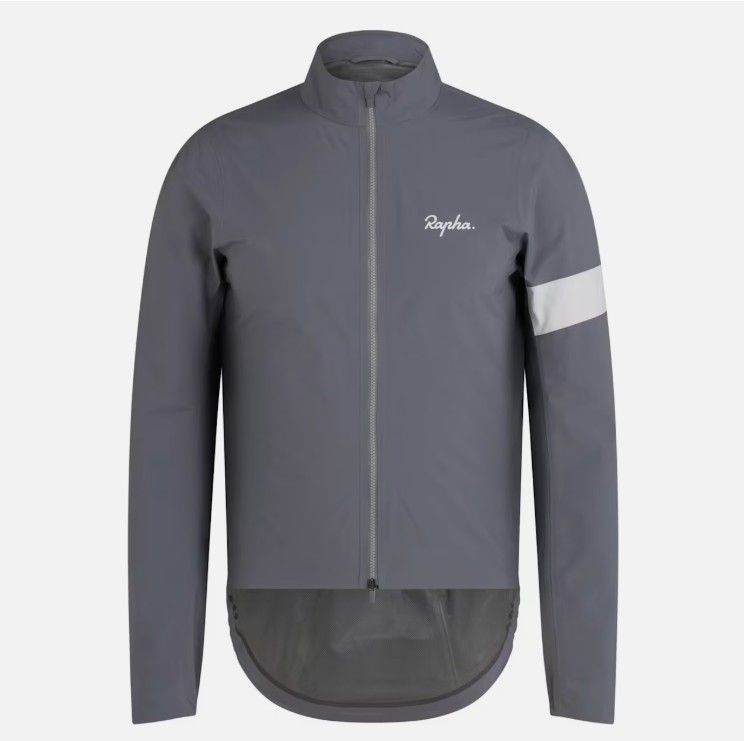 Rapha Core Rain Jacket - Grey/ White