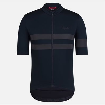 Rapha Brevet Jersey - Black/ Black