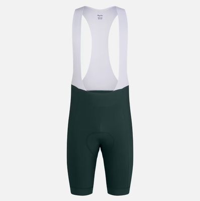 Rapha Core Bib Short - Forest Green/ White