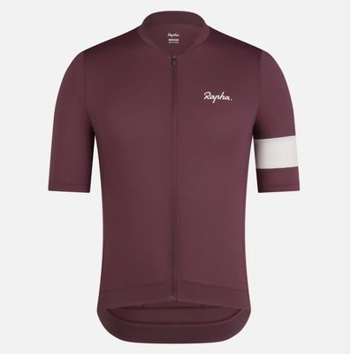 Rapha Core Lightweight Cycling Jersey - Huckleberry/ Wine