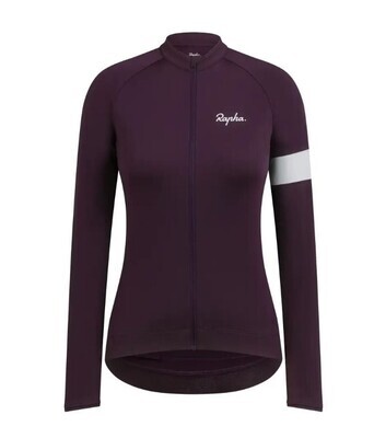 Rapha Women's Core Long Sleeve Jersey - Purple