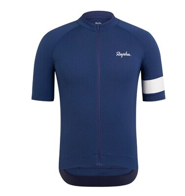 Rapha Core Cycling Jersey - Navy Marl Rapha Core Cycling Jersey - Navy Marl