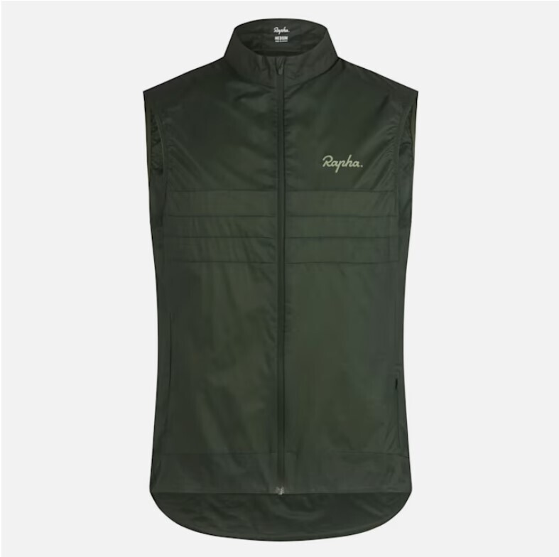Rapha Explore Lightweight Gilet - Deep Olive Green Rapha Explore Lightweight Gilet - Deep Olive Green