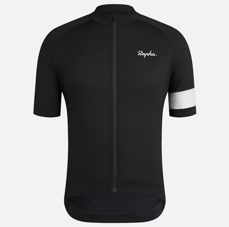 Rapha Core Lightweight Cycling Jersey - Black Rapha Core Lightweight Cycling Jersey - Black