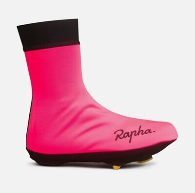 Rapha Winter Overshoes - High Visibility Pink Rapha Winter Overshoes - High Visibility Pink
