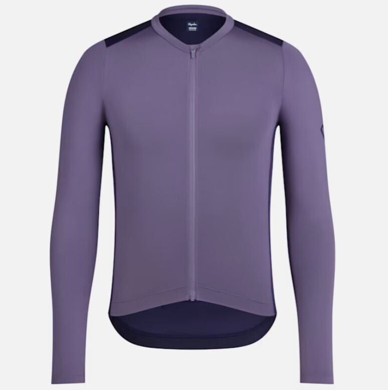 Rapha Pro Team Long Sleeve Lightweight Jersey - Cadet/ Eclipse/ Iris Bloom Rapha Pro Team Long Sleeve Lightweight Jersey - Cadet/ Eclipse/ Iris Bloom