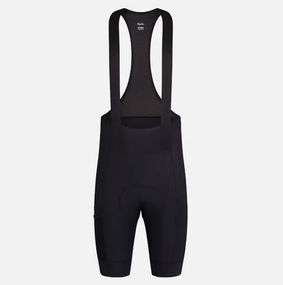 Rapha Brevet Element Cargo Bib Shorts - Black/ Black