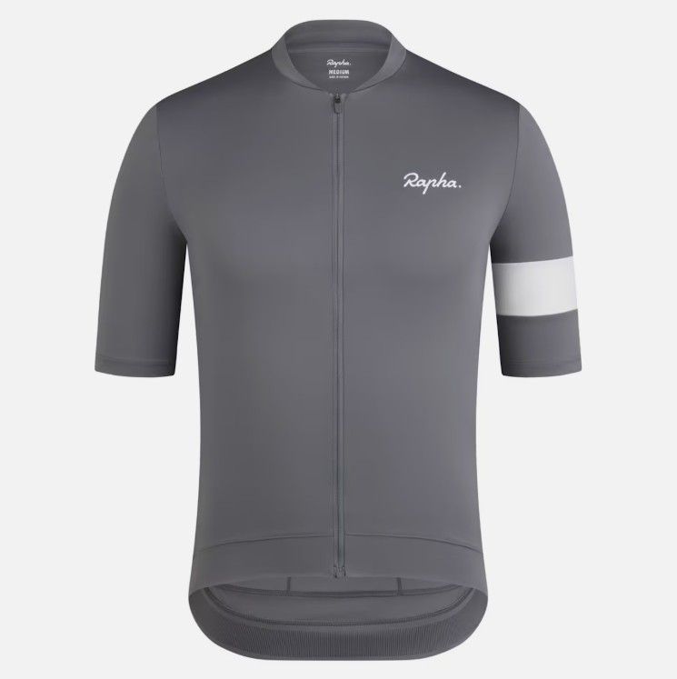 Rapha Core Cycling Jersey - Grey/ White