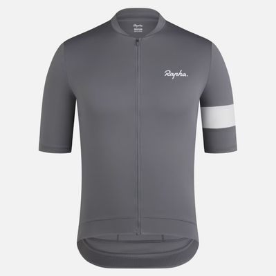 Rapha Core Cycling Jersey - Grey/ White