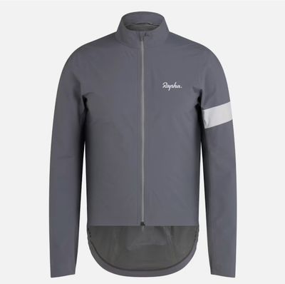 Rapha Core Rain Jacket - Grey/ White
