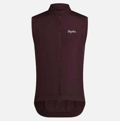 Rapha Core Gilet - Mahogany/ White