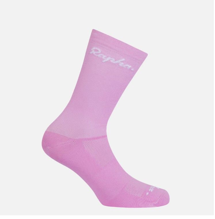 Rapha Logo Socks - Quartz/ White Rapha Logo Socks - Quartz/ White
