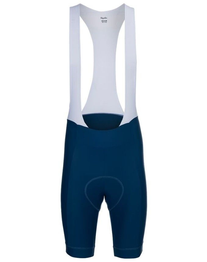 Rapha Core Bib Short - Jewelled Blue/ White Rapha Core Bib Short - Jewelled Blue/ White