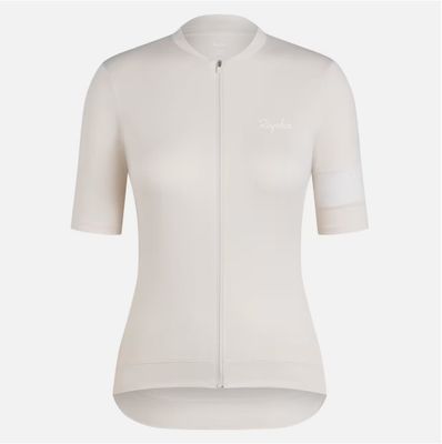 Rapha Women's Core Cycling Jersey - Off-white/ White Rapha Women's Core Cycling Jersey - Off-white/ White