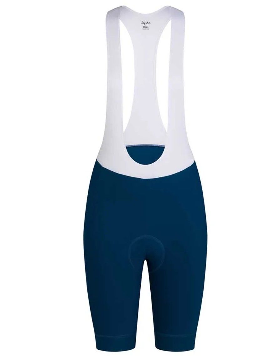 Rapha Women's Core Bib Shorts - Jewelled Blue/ White