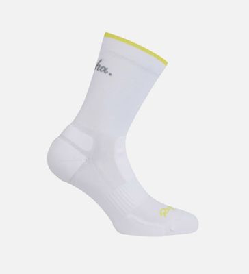Rapha Brevet Socks - White Chartreuse Rapha Brevet Socks - White Chartreuse
