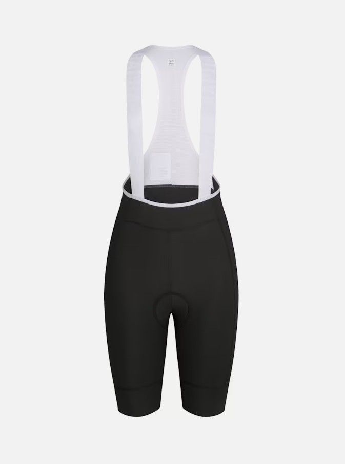 Women's Pro Team Training Bib Shorts II - Regular - Black/ White Women's Pro Team Training Bib Shorts II - Regular - Black/ White