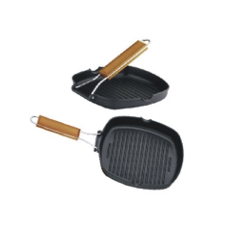 Best in Kitchenware Cast Aluminum Non-Stick Grill Pan