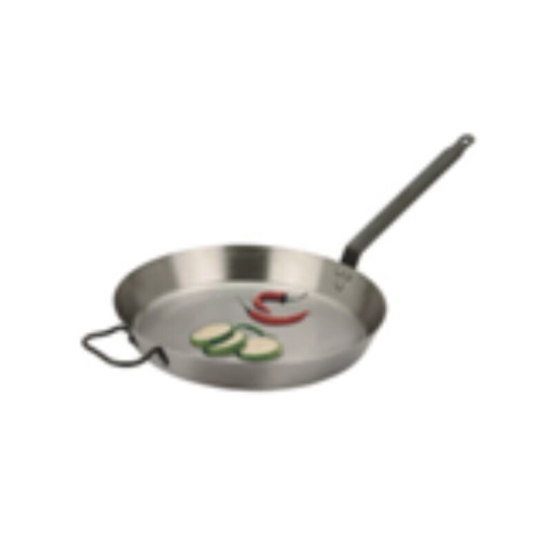 Best in Kitchenware Blacksteel Frypan w/ Side Handle