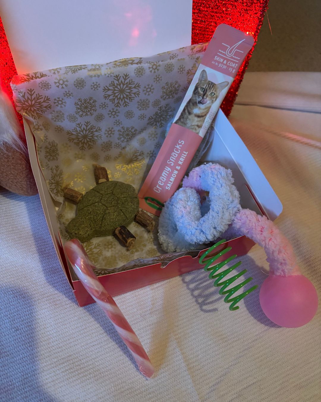 Mini Box de Noël – Spéciale Chat Mini Box de Noël – Spéciale Chat