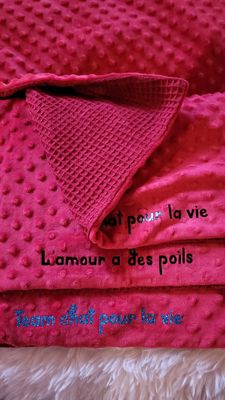 Plaid “Team chat pour la vie” Plaid “Team chat pour la vie”