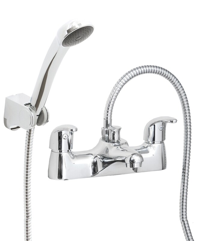 SONAS Cosmos Bath Shower Mixer Deck Mounted Chrome SONAS Cosmos Bath Shower Mixer Deck Mounted Chrome